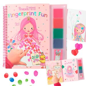 Princess - Fingerprint Fun Bog 4-girlz Legetøj Til Piger