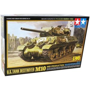 Tamiya U.S Tank Destroyer M10 Modelkampvogn Militær Køretøjer Modelbyggesæt