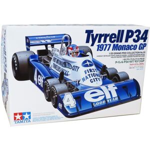 Tamiya Tyrrell P34 1977 Monaco Gp - Modelbil Byggesæt - Biler / Motorcykler Modelbyggesæt