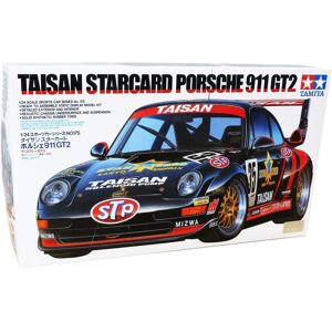 Tamiya Taisan Porsche 911 Gt2 - Modelbil Byggesæt - Biler / Motorcykler Modelbyggesæt