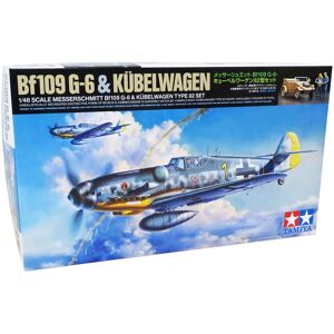 Tamiya Messerschmitt Bf109 G-6 - Modelfly Byggesæt - Fly Modelbyggesæt