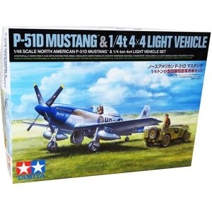 Tamiya North American P-51d Mustang - Modelfly Byggesæt - Fly Modelbyggesæt