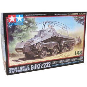 Tamiya German 8-wheeled Heavy Armored Car Sd.Kfz.232 - Modelkampvogn Militær Køretøjer Modelbyggesæt