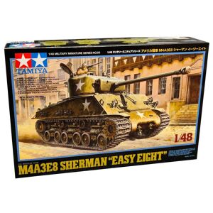 Tamiya U.S Tank M4a3e8 Sherman Easy Eight - Modelkampvogn Militær Køretøjer Modelbyggesæt