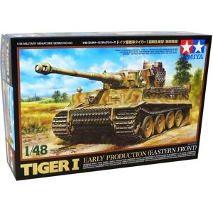 Tamiya German Heavy Tank Tiger I - Modelkampvogn Militær Køretøjer Modelbyggesæt