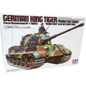 Tamiya German King Tiger Modelkampvogn Militær Køretøjer Modelbyggesæt