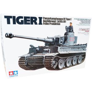 Tamiya Tiger I Modelkampvogn Militær Køretøjer Modelbyggesæt