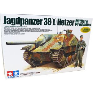 Tamiya German Tank Destroyer Hetzer Modelkampvogn Militær Køretøjer Modelbyggesæt