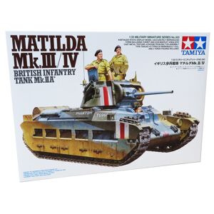 Tamiya Britisk Mathilda Mk.Lll/lv - Modelkampvogn Militær Køretøjer Modelbyggesæt