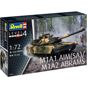 Revell M1a2 Abrams Modelkampvogn Militær Køretøjer Modelbyggesæt