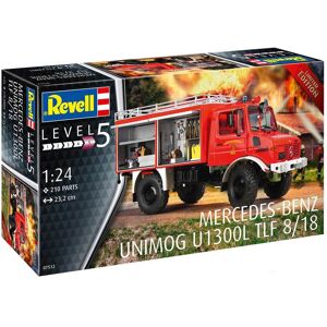 Revell Mercedes-benz Unimog U 1300 l Tl Modelbil Byggesæt - Biler / Motorcykler Modelbyggesæt