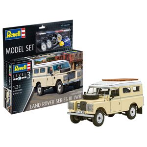 Revell Land Rover Series Iii Lwb Modelbil Byggesæt - Biler / Motorcykler Modelbyggesæt