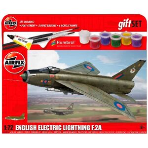 Airfix English Electric Lightning F2a - Komplet Sæt Byggesæt - Fly Modelbyggesæt