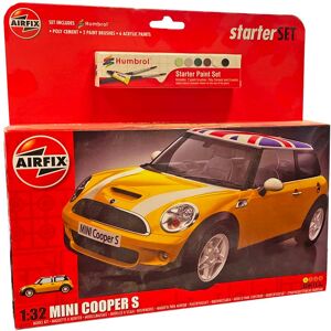 Airfix Mini Cooper S 1:32 Komplet Sæt Byggesæt - Biler / Motorcykler Modelbyggesæt