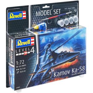 Revell Kamov Ka-58 Stealth Helikopter - Scala 1:72 Byggesæt - Fly Modelbyggesæt