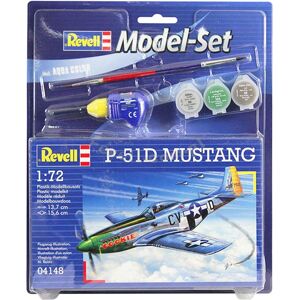 Revell P-51d Mustang Byggesæt - Fly Modelbyggesæt