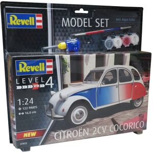 Legbilligt.dk Revell Citroën 2 Cv Cocorico - Kompletsæt Byggesæt - Biler / Motorcykler Modelbyggesæt