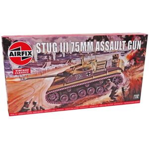 Airfix German Stug Iii 75 Mm Assault Kampvogn Militær Køretøjer Modelbyggesæt