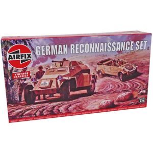 Airfix German Reconnaissance Set Militær Køretøjer Modelbyggesæt