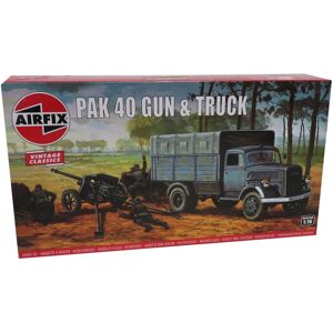 Airfix Opel Blitz Og 40 Mm Gun Militær Køretøjer Modelbyggesæt