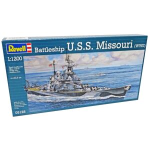 Revell Uss Missouri Wwii Byggesæt - Skibe Modelbyggesæt