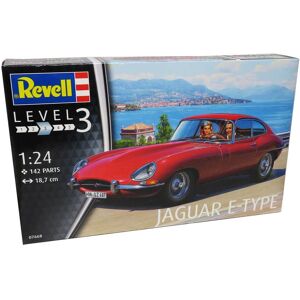 Revell Rewell Jaguar E-type - 1:24 Byggesæt - Biler / Motorcykler Modelbyggesæt