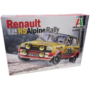 Italeri Renault R5 Alpine Rally - 1:24 Byggesæt - Biler / Motorcykler Modelbyggesæt
