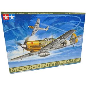 Tamiya Messerschmitt Bf109e-4 Byggesæt - Fly Modelbyggesæt