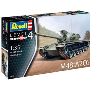 Revell Kampvogn M48 A2cg Militær Køretøjer Modelbyggesæt