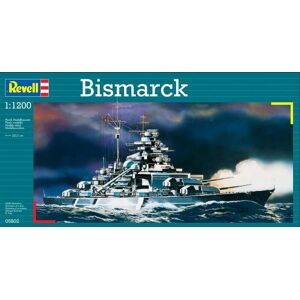 Revell Bismarck Modelskib Byggesæt - Skibe Modelbyggesæt