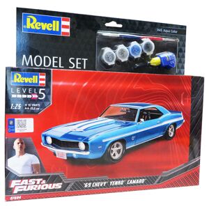 Revell Fast&Furious - 1969 Chevy Camaro Byggesæt - Biler / Motorcykler Modelbyggesæt