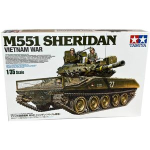 Tamiya M551 Sheridan Modelkampvogn Militær Køretøjer Modelbyggesæt