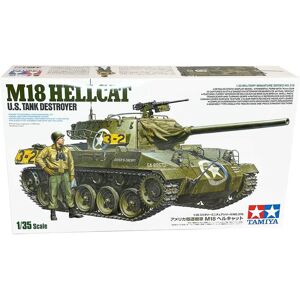 Tamiya M18 Hellcat Modelkampvogn Militær Køretøjer Modelbyggesæt