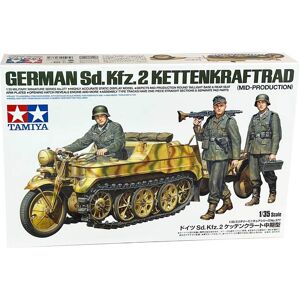 Tamiya German Sd. Kfz.2 Kettenkraftrad Modelbil Militær Køretøjer Modelbyggesæt