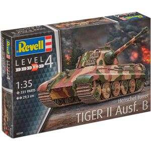 Revell Tiger Ii Ausf.B(Henschel Turr) Modelkampvogn Militær Køretøjer Modelbyggesæt