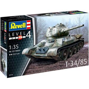 Revell T34 / 85 Modelkampvogn Militær Køretøjer Modelbyggesæt