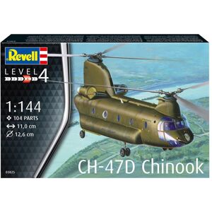 Revell Ch-47d Chinook Modelhelikopter Byggesæt - Fly Modelbyggesæt