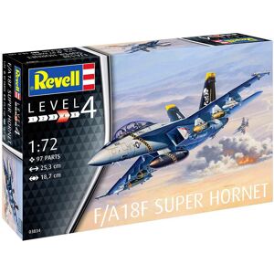 Revell F/a-18f Super Hornet Modelfly Byggesæt - Fly Modelbyggesæt