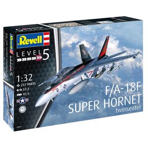 Revell F/a-18f Super Hornet Modelfly Byggesæt - Fly Modelbyggesæt