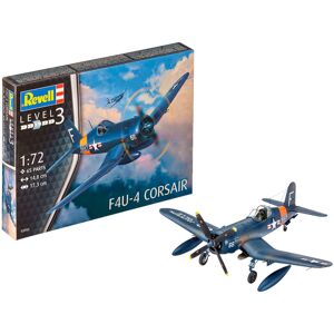 Revell F4u-4 Corsair Modelfly Byggesæt - Fly Modelbyggesæt