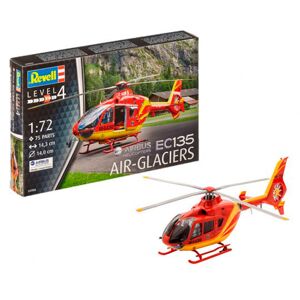 Revell Ec135 Air-glaciers Modelhelikopter Byggesæt - Fly Modelbyggesæt