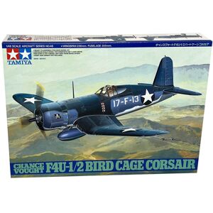 Tamiya Chance Vought F4u-1/2 Bird Cage Corsair Modelfly Byggesæt - Fly Modelbyggesæt