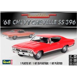 Revell 1968 Chevelle Ss 396 Modelbil Byggesæt - Biler / Motorcykler Modelbyggesæt