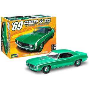 Revell 1969 Camaro Ss 396 Modelbil Byggesæt - Biler / Motorcykler Modelbyggesæt