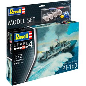 Revell Patrol Torpedo Boat Pt-160 Modelskib - Med Lim Og Maling Byggesæt - Skibe Modelbyggesæt