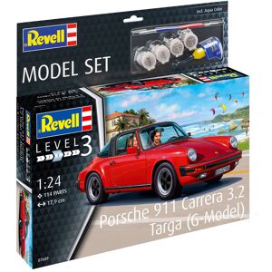 Revell Porsche 911 Carrera 3,2 Targa Modelbil Byggesæt - Biler / Motorcykler Modelbyggesæt