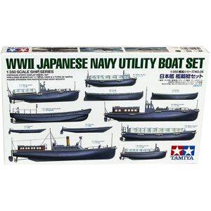 Tamiya Wwii Japanese Navy Utility Boat - Modelskibe Byggesæt - Skibe Modelbyggesæt