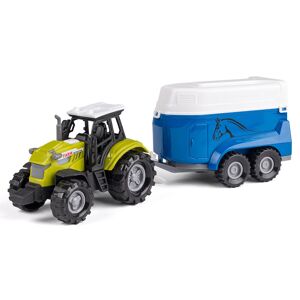 Bull Traktor Med Hestetrailer Traktorer Og Tilbehør