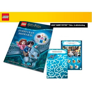 Harry Potter Malebog M/ Lego Figur Malebøger&Tegneblokke