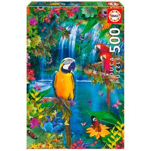 Legbilligt.dk Educa Puslespil Bird Tropical Land - 500 Brikker Blandet Puslespil